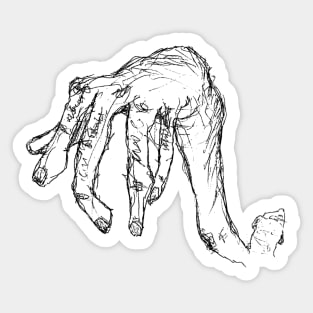 Death Grip Sticker